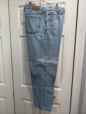Old College Inn Light Blue Straight Leg Denim Jeans 40x32